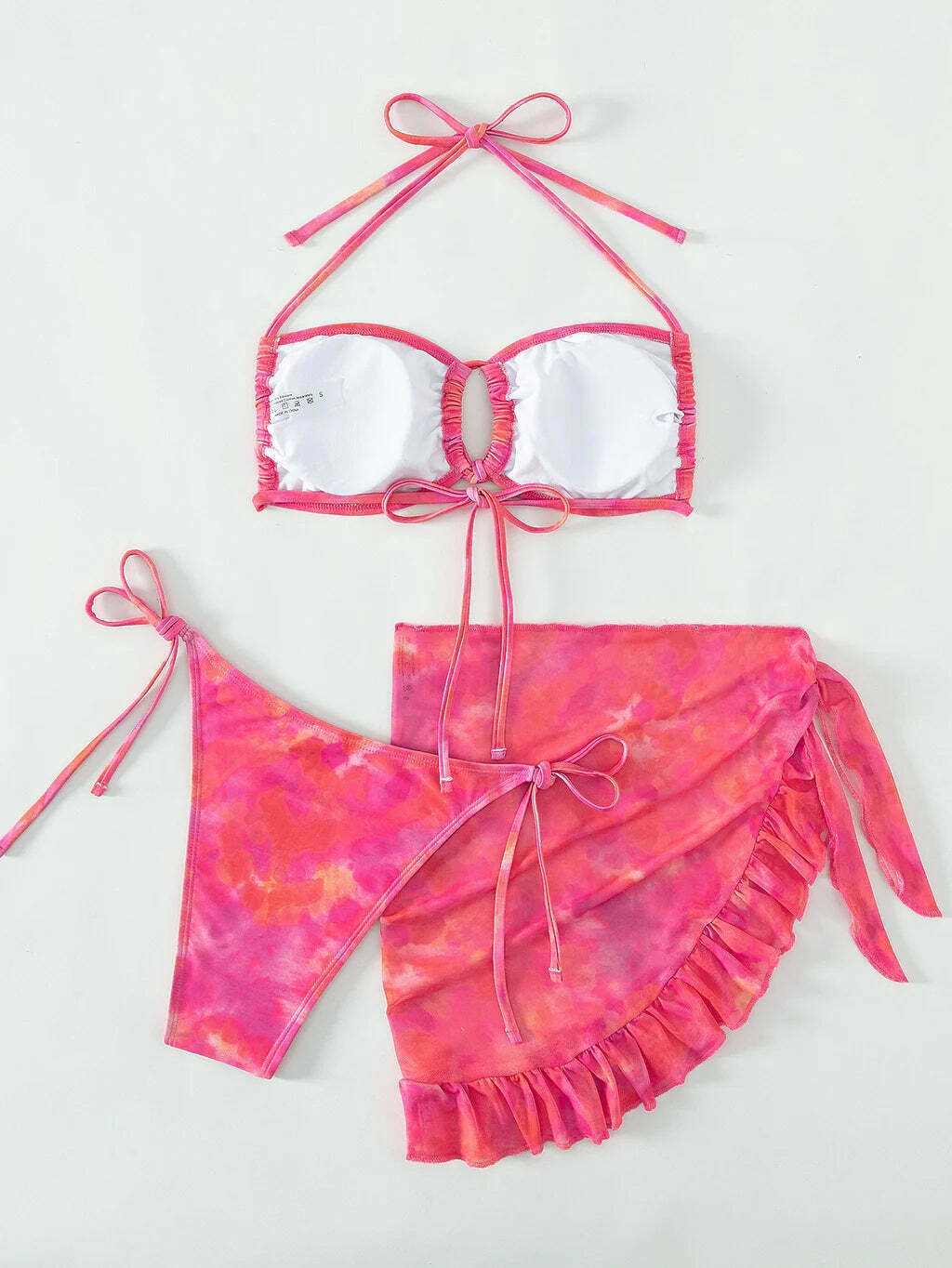 Y2K Aesthetic Coquette Bikini Set - Retro Grunge Style Two-Piece Swimwear