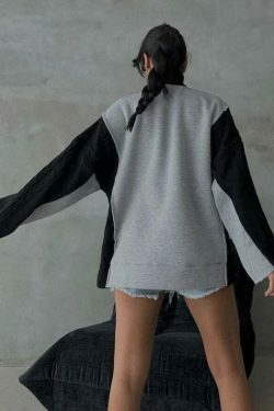 Y2K Aesthetic Coquette Cargo Skirt & Hoodie Set - Vintage Grunge Fashion