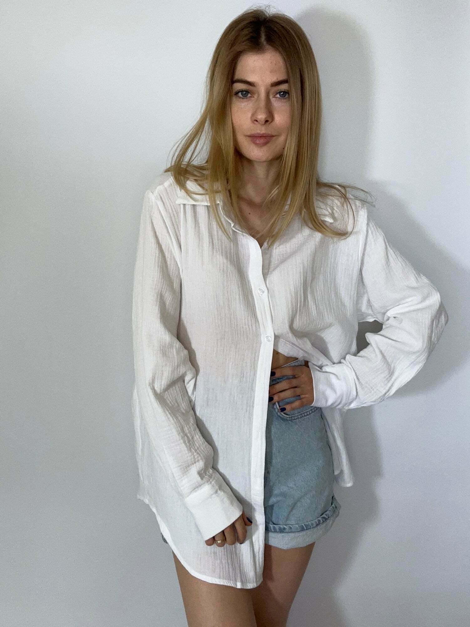 Y2K Aesthetic Coquette Loose Shirt - Grunge Style Cargo Skirt & Pastel Goth Fashion