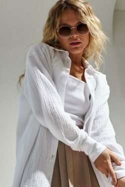 Y2K Aesthetic Coquette Loose Shirt - Grunge Style Cargo Skirt & Pastel Goth Fashion