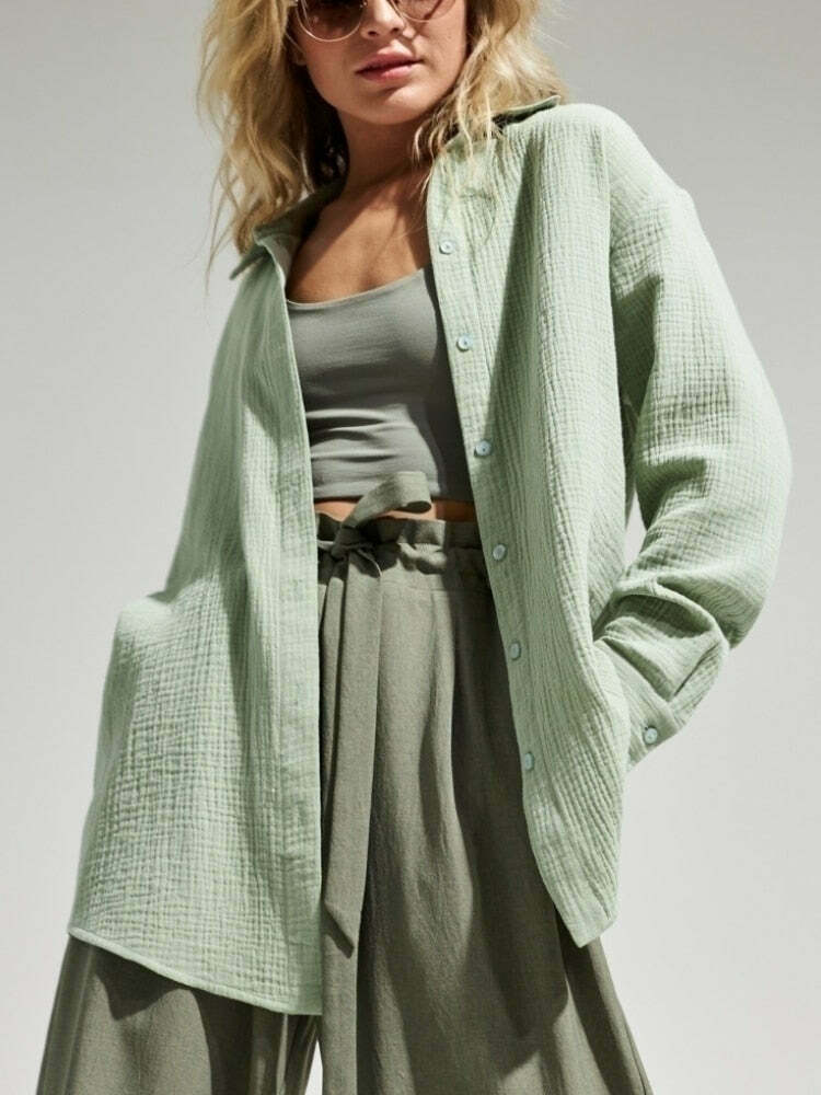 Y2K Aesthetic Coquette Loose Shirt - Grunge Style Cargo Skirt & Pastel Goth Fashion