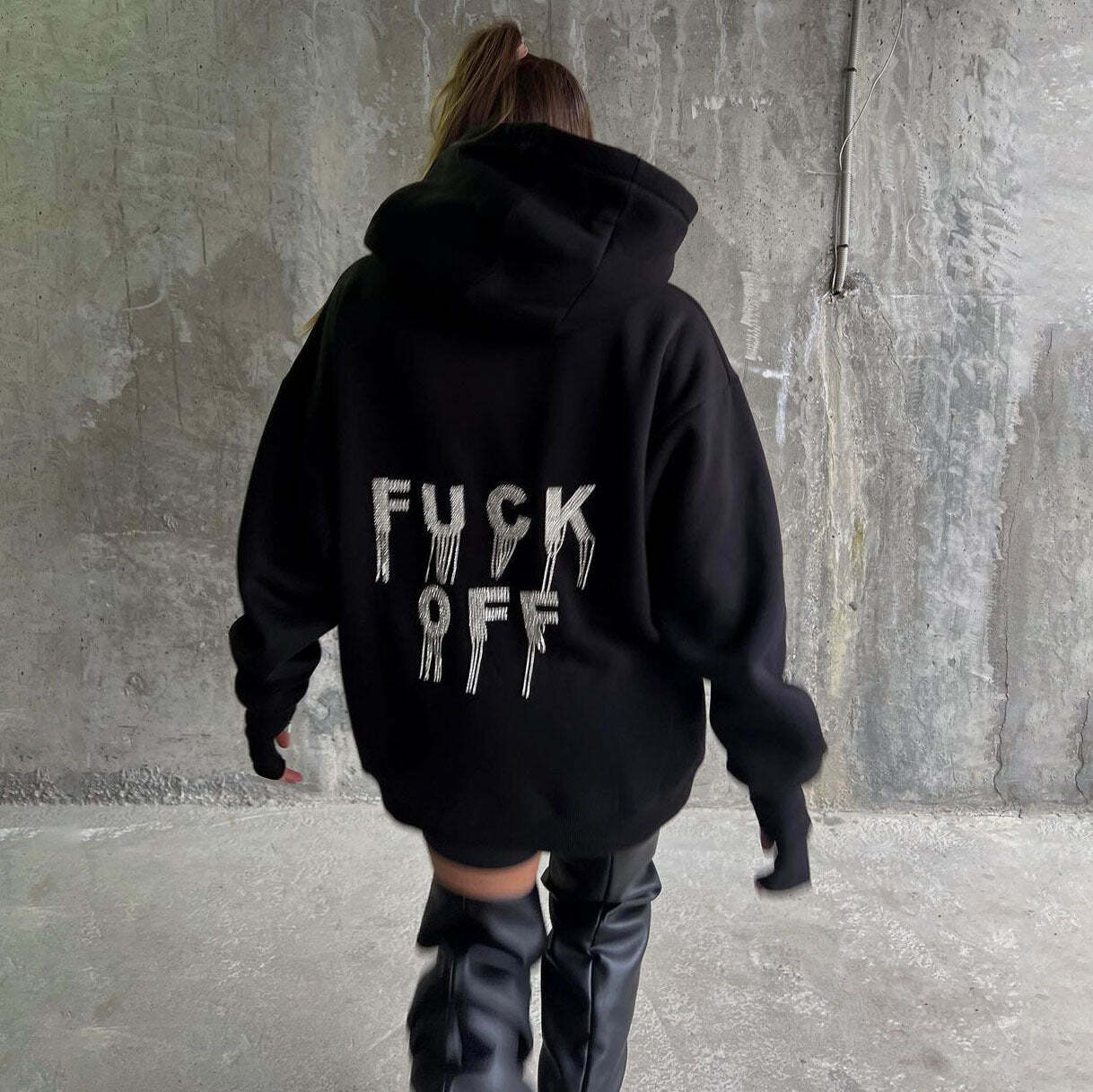Y2K Aesthetic Coquette Street Style Sweatshirt Hoodie - Grunge Fashion with Pastel
