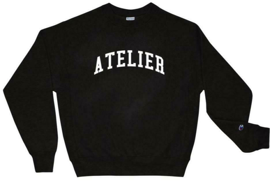Y2K Aesthetic Coquette Style 'Atelier' Sweatshirt by AFFICIAL x CHAMPION