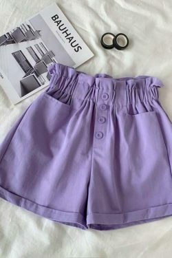 Y2K Aesthetic Coquette Style Cargo Skirt - Grunge Fashion Women's Elegant Cotton Shorts