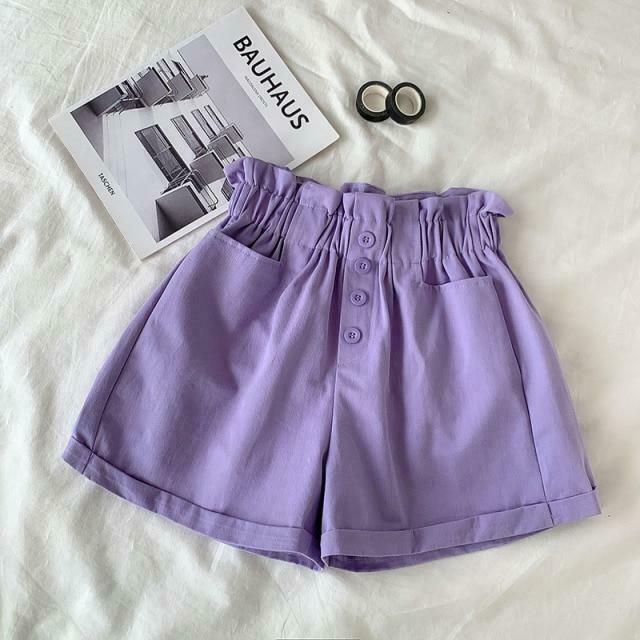 Y2K Aesthetic Coquette Style Cargo Skirt - Grunge Fashion Women's Elegant Cotton Shorts