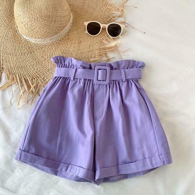 Y2K Aesthetic Coquette Style Cargo Skirt - Grunge Fashion Women's Elegant Cotton Shorts