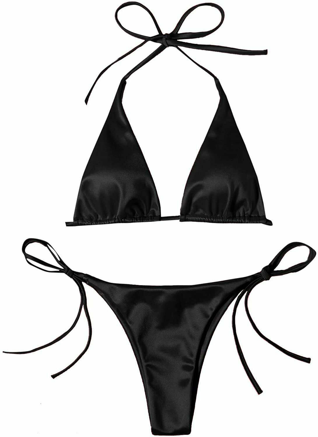 Y2K Aesthetic Coquette Style Cargo Skirt and Cute Tops Beach Suit Swimsuit