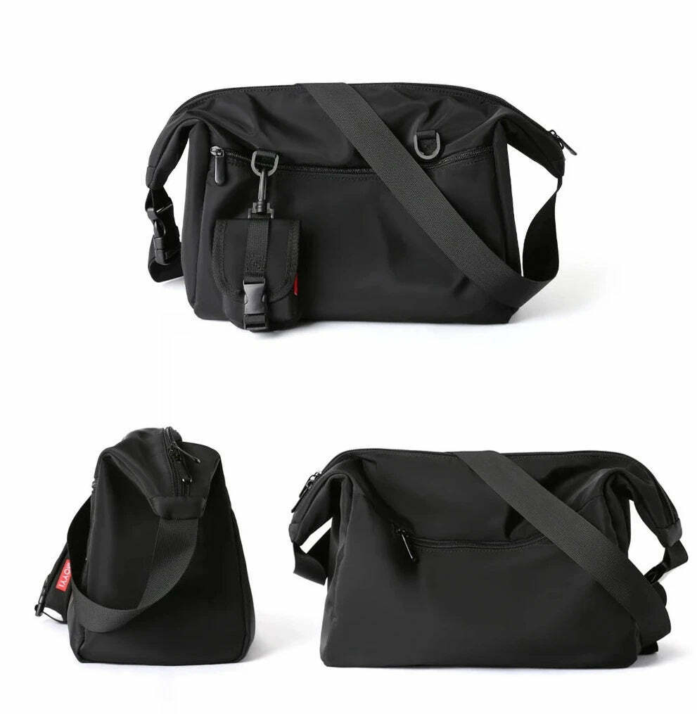 Y2K Aesthetic Coquette Style Cargo Skirt Messenger Bag for Women - Water-Resistant & Fashionable