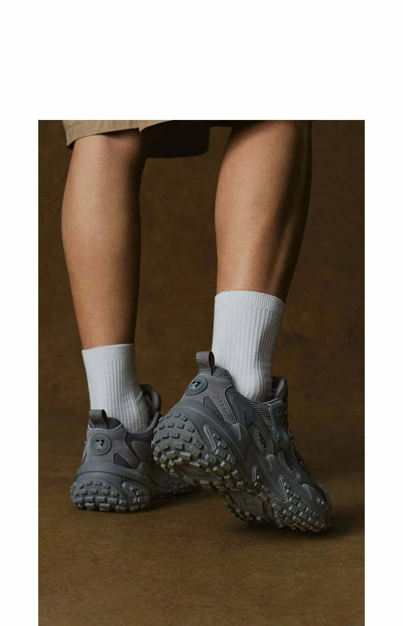 Y2K Aesthetic Coquette Style Cargo Skirt with Xtep Chinoiserie Sneakers
