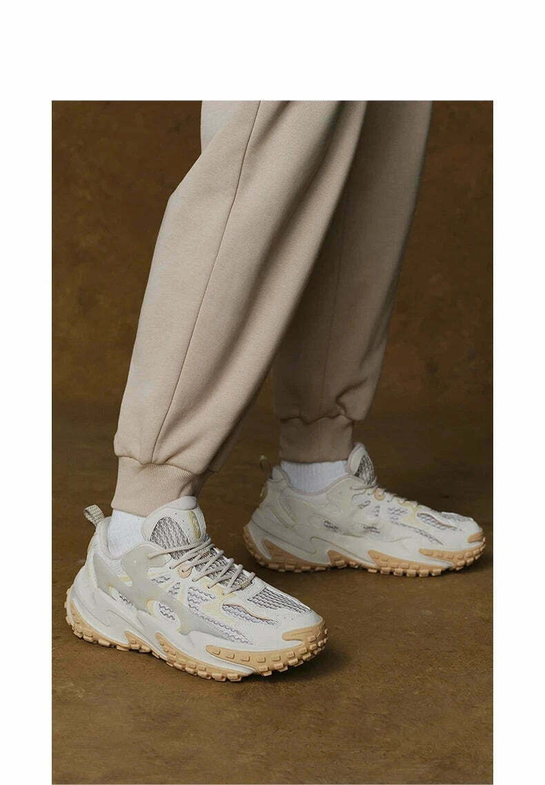 Y2K Aesthetic Coquette Style Cargo Skirt with Xtep Chinoiserie Sneakers