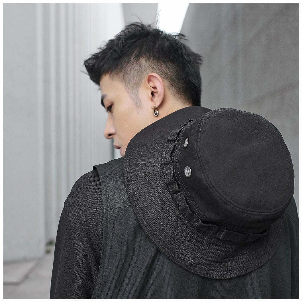 Y2K Aesthetic Coquette Style Grunge Hoodie - Croxx Official Bucket Hat
