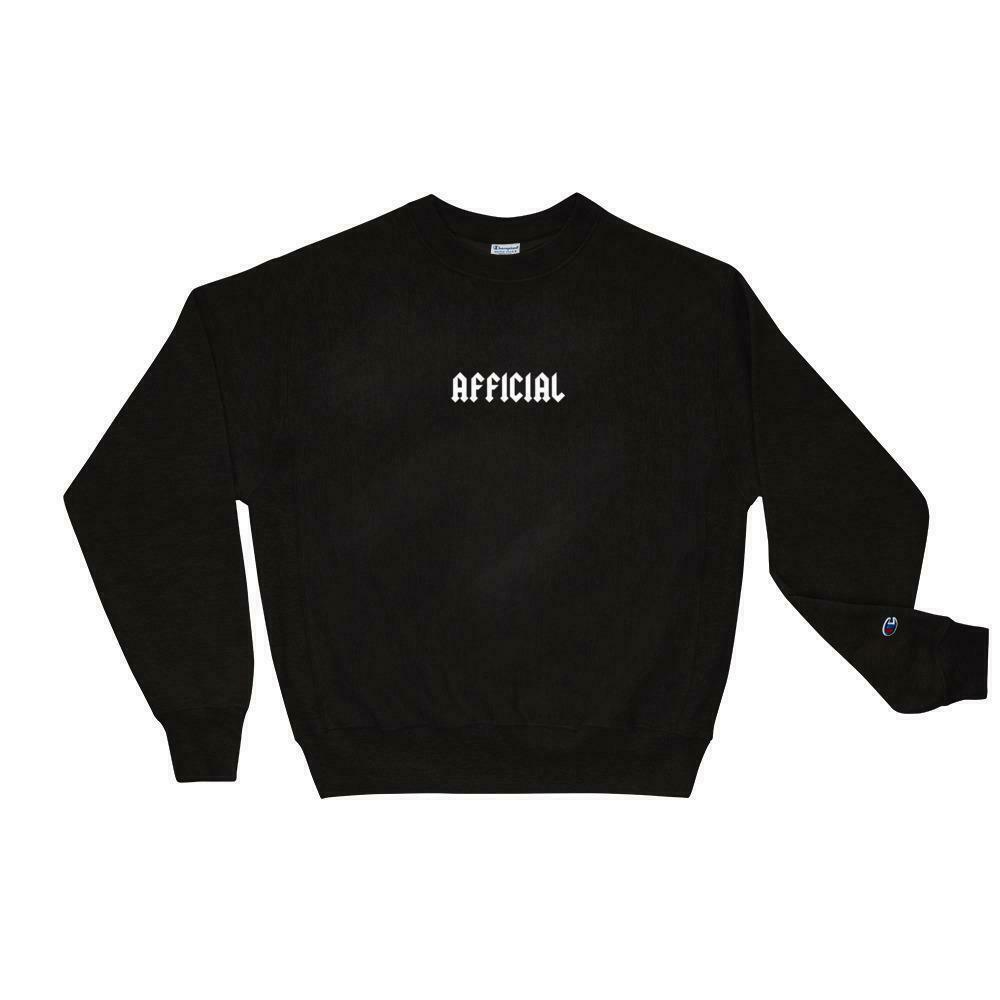 Y2K Aesthetic Coquette Style Grunge Hoodie by AFFICIAL x CHAMPION