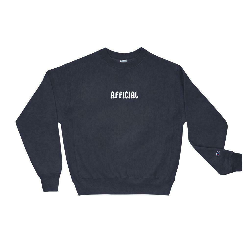 Y2K Aesthetic Coquette Style Grunge Hoodie by AFFICIAL x CHAMPION