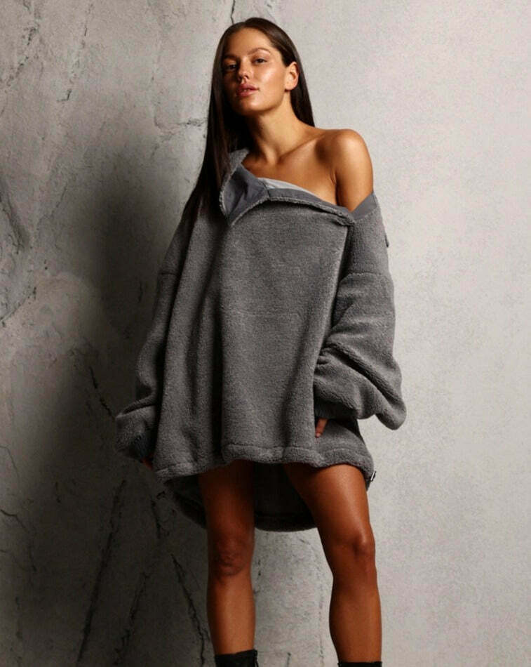 Y2K Aesthetic Coquette Style Half-Zip Hoodie for Women - Grunge, Pastel Goth, and Preppy Fashion