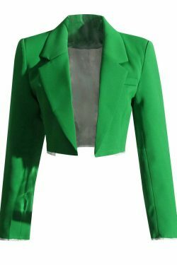 Y2K Aesthetic Coquette Style Short Jacket and Pants Suit for Women - Grunge Fashion Outfit