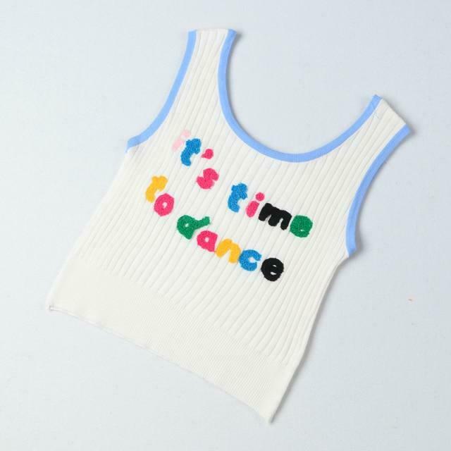Y2K Aesthetic Coquette Tank Top for Women - Grunge Style Cute Tops with Pastel Goth Vibes
