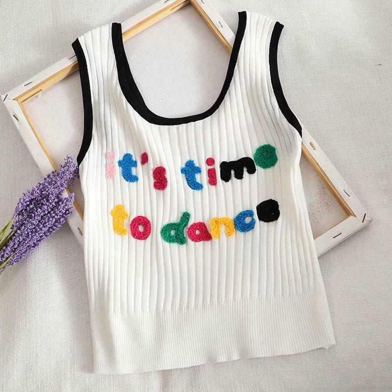 Y2K Aesthetic Coquette Tank Top for Women - Grunge Style Cute Tops with Pastel Goth Vibes