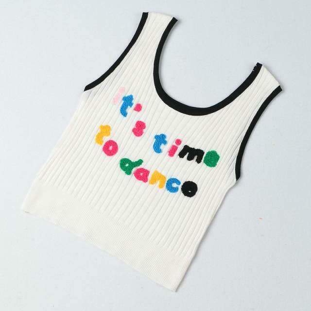Y2K Aesthetic Coquette Tank Top for Women - Grunge Style Cute Tops with Pastel Goth Vibes
