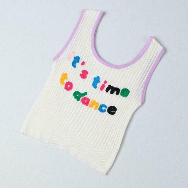 Y2K Aesthetic Coquette Tank Top for Women - Grunge Style Cute Tops with Pastel Goth Vibes