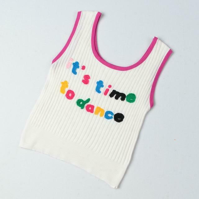 Y2K Aesthetic Coquette Tank Top for Women - Grunge Style Cute Tops with Pastel Goth Vibes