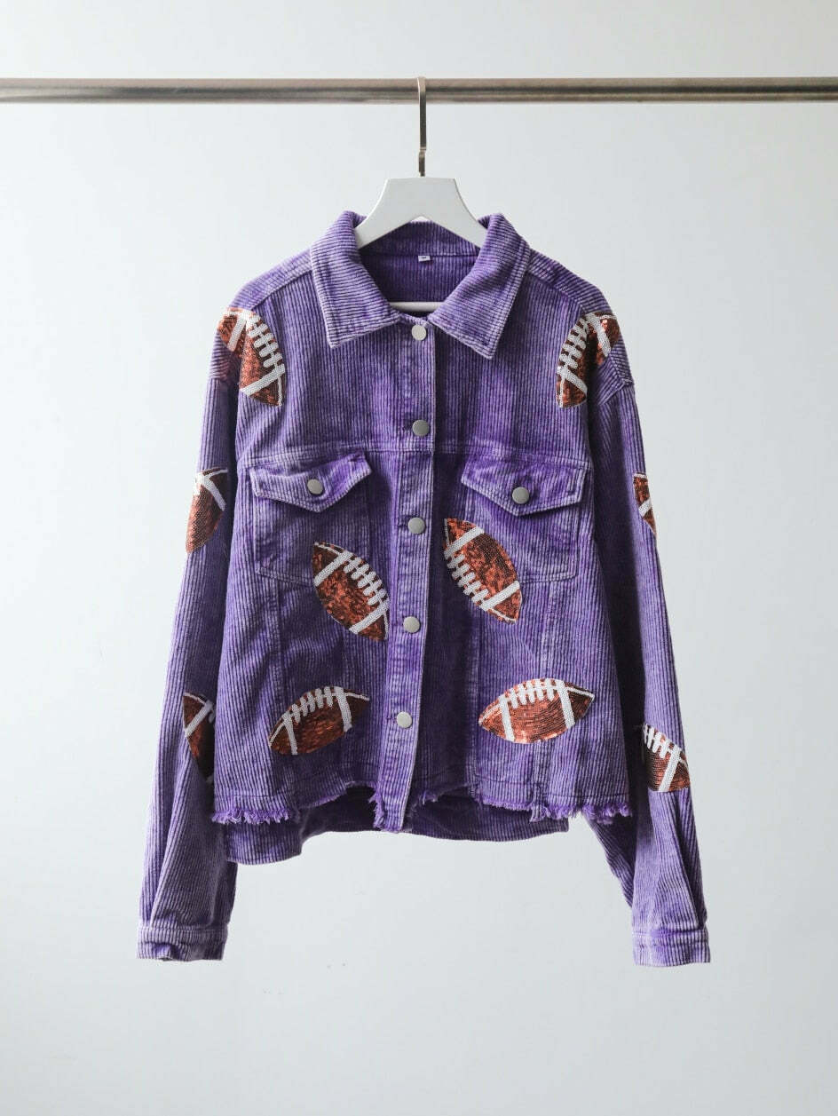 Y2K Aesthetic Corduroy Jacket with Coquette Style and Grunge Vibes