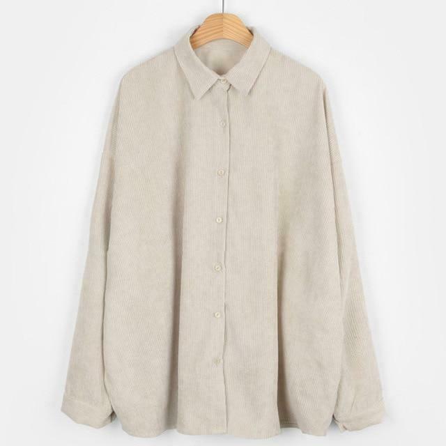 Y2K Aesthetic Corduroy Shirt: Coquette & Grunge Style, Cute Tops, Cargo Skirt, Old Money Vibes