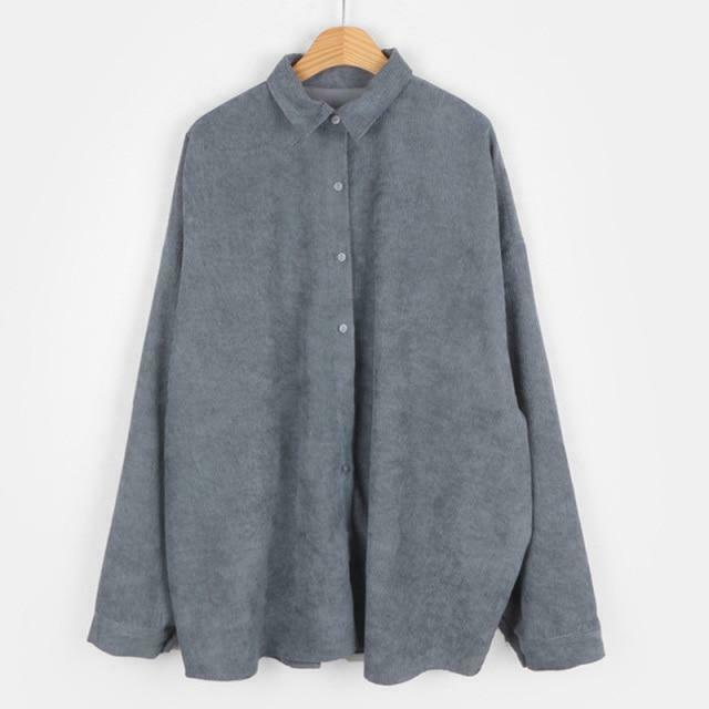 Y2K Aesthetic Corduroy Shirt: Coquette & Grunge Style, Cute Tops, Cargo Skirt, Old Money Vibes