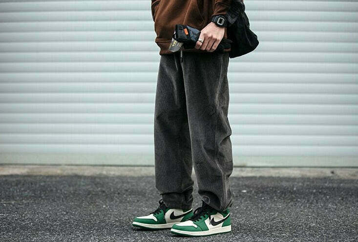 Y2K Aesthetic Corduroy Trousers for Women - Coquette & Grunge Style Cargo Skirt with Old Money Vibes