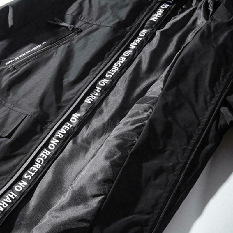 Y2K Aesthetic Cross Production Technical Jacket for Niche Women Fashion