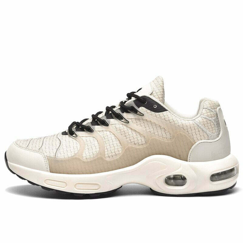 Y2K Aesthetic Dark Matter Ripstop Sneakers for Women - Coquette & Grunge Style Fashion