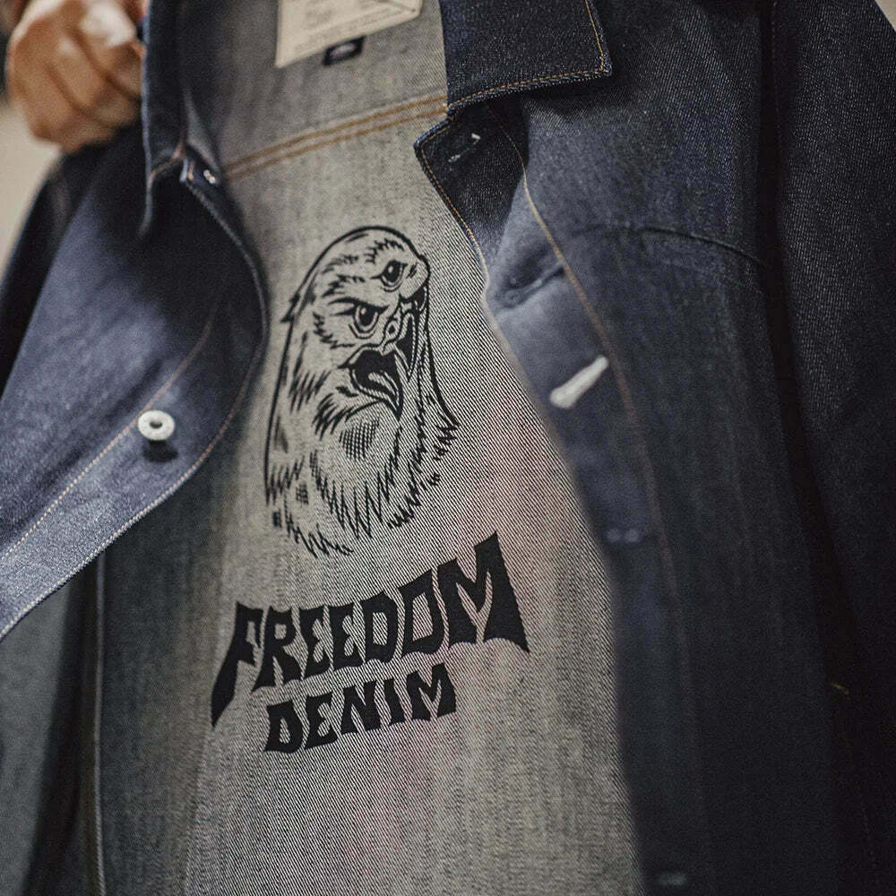 Y2K Aesthetic Denim Jacket: Coquette Style Grunge Fashion with Pastel Goth Vibes
