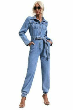 Y2K Aesthetic Denim Jumpsuit: Coquette & Grunge Style Cargo Skirt Outfit for Women