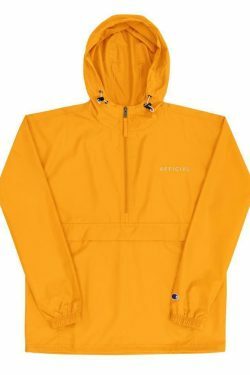 Y2K Aesthetic Embroidered Packable Jacket by AFFICIAL x CHAMPION
