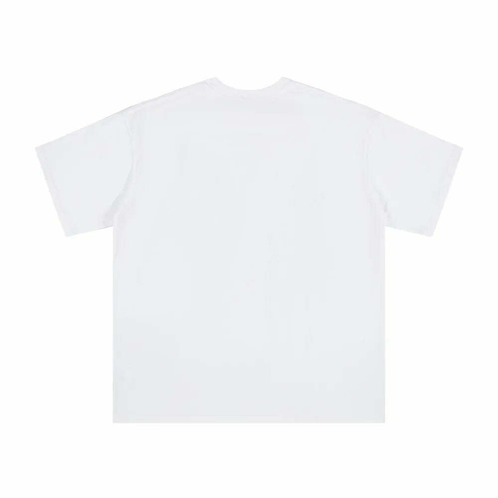Y2K Aesthetic Embroidered T-Shirt with 'Stag Horns' Design