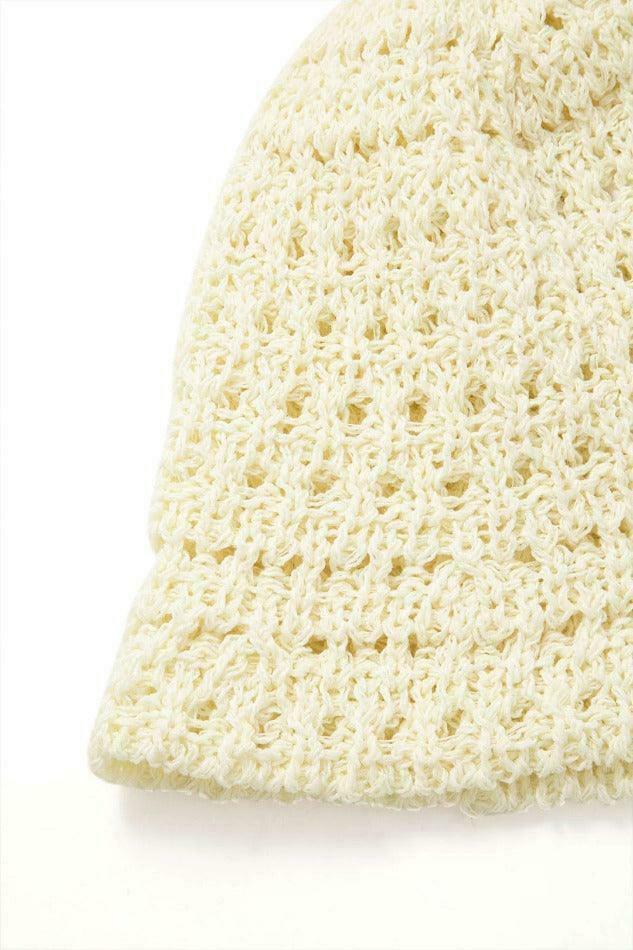 Y2K Aesthetic Embroidery Crochet Bucket Hat for Women - Coquette Style Grunge Fashion Accessory