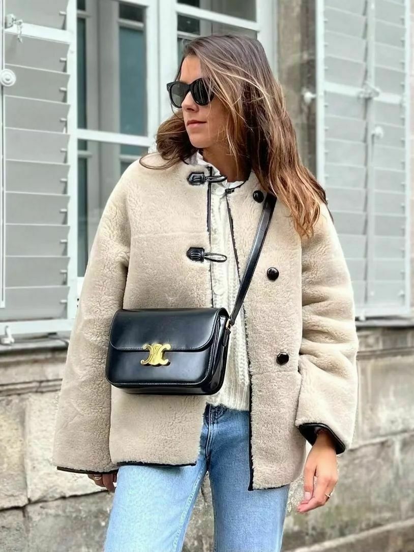 Y2K Aesthetic Faux Fur Coat for Women - Coquette Style Grunge Fashion with Old Money Elegance