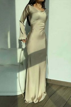 Y2K Aesthetic Fishtail Dress: Coquette Style Grunge Outfit with Pastel Goth Vibes and Cargo Skirt