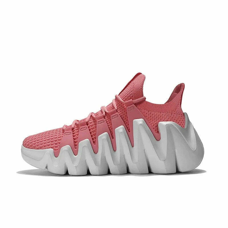 Y2K Aesthetic Flexi Run Mesh Sneakers - Coquette & Grunge Style Cute Tops for Women