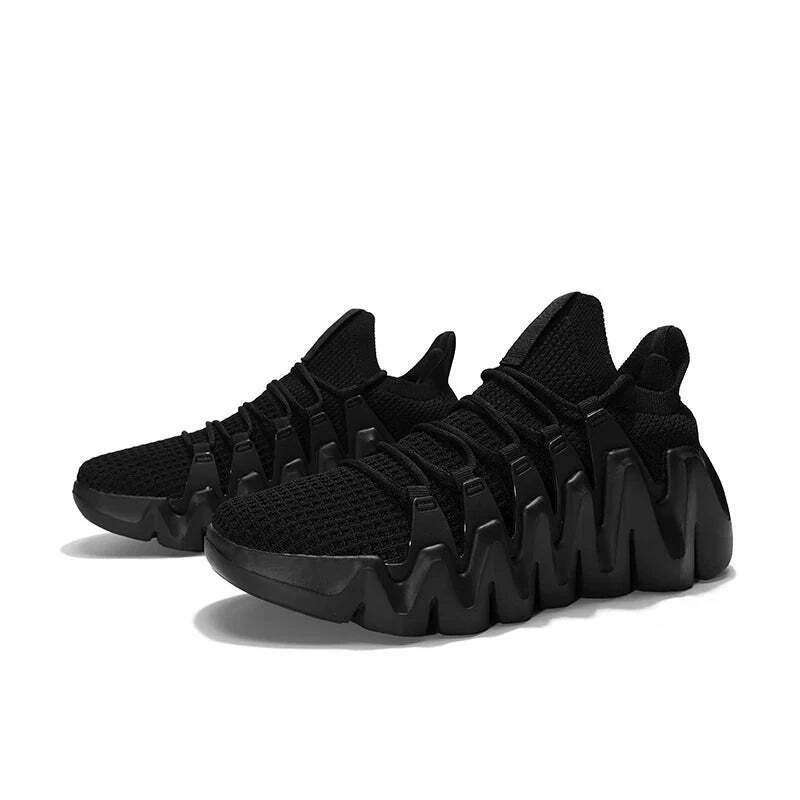 Y2K Aesthetic Flexi Run Mesh Sneakers - Coquette & Grunge Style Cute Tops for Women