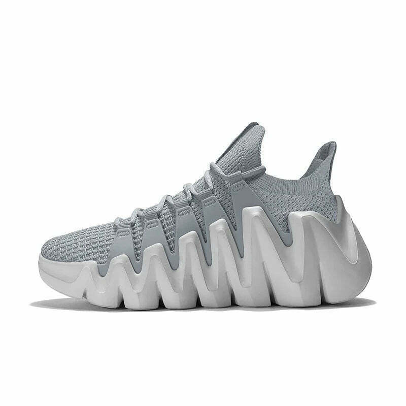 Y2K Aesthetic Flexi Run Mesh Sneakers - Coquette & Grunge Style Cute Tops for Women