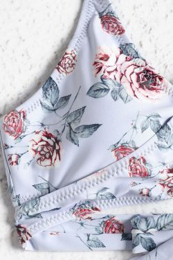 Y2K Aesthetic Floral Bikini Set with Coquette Charm