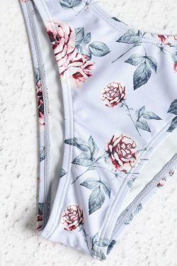 Y2K Aesthetic Floral Bikini Set with Coquette Charm