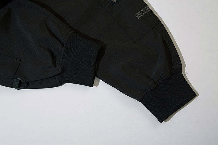 Y2K Aesthetic Future-Tech Cargo Joggers - Cyberpunk Style for Women