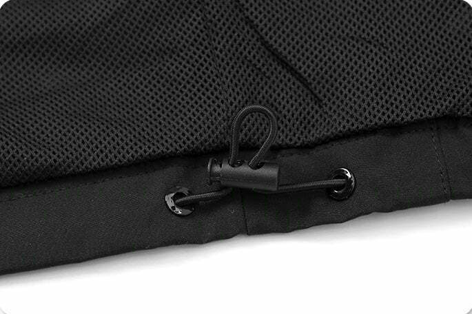 Y2K Aesthetic Futuristic Utility Cargo Jacket for Niche Women Fashion