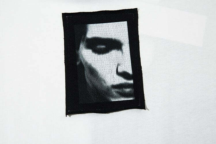 Y2K Aesthetic Graphic Patchwork T-Shirt - Coquette & Grunge Style Tops
