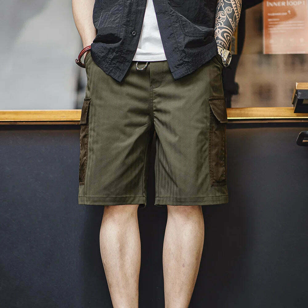 Y2K Aesthetic Herringbone Cargo Skirt - Coquette Style Grunge Fashion Women's Outfit