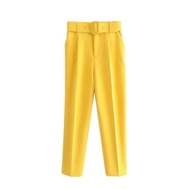 Y2K Aesthetic High Waist Cargo Pants with Belt - Coquette Grunge Fashion for Women