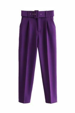 Y2K Aesthetic High Waist Cargo Pants with Belt - Coquette Grunge Fashion for Women