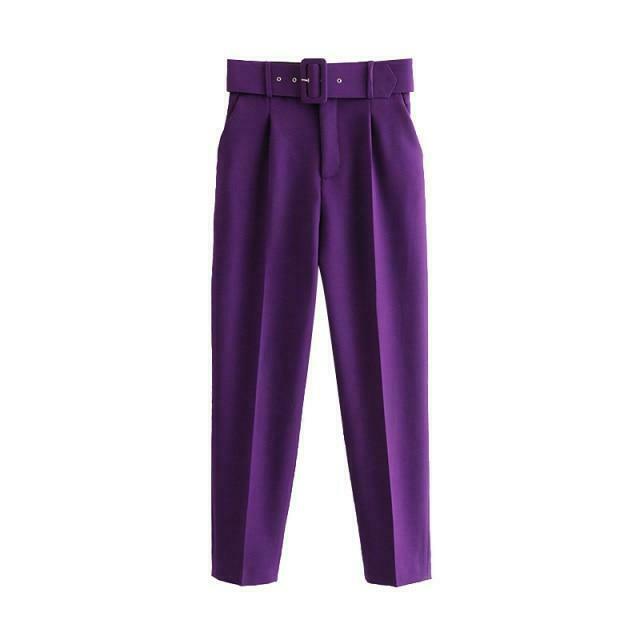 Y2K Aesthetic High Waist Cargo Pants with Belt - Coquette Grunge Fashion for Women