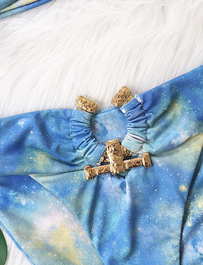 Y2K Aesthetic High Waist Swimsuit: Coquette Style Sexy Bikini Tube Top